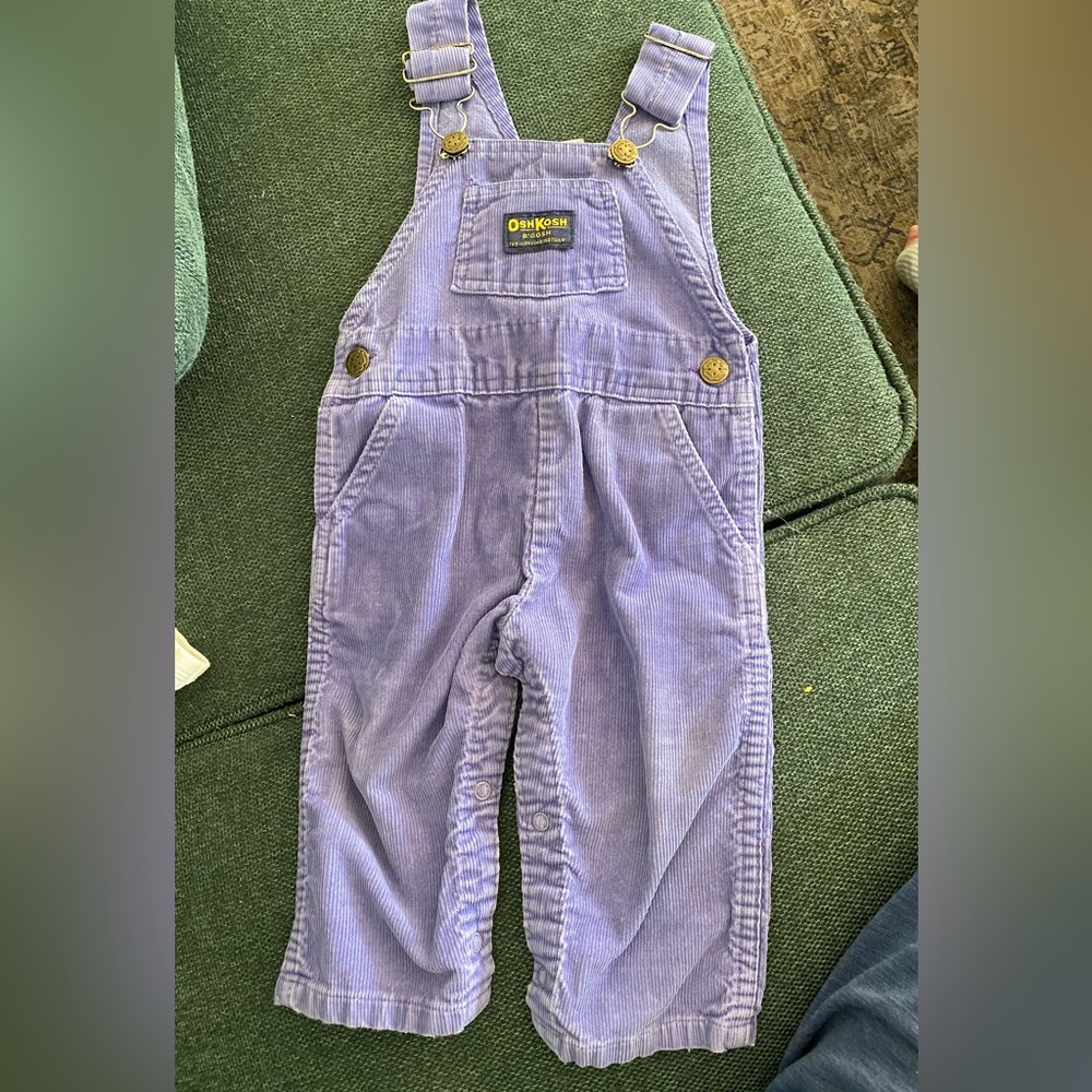 Vintage OshKosh Purple Overalls